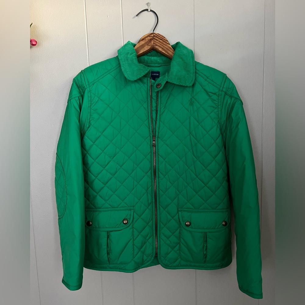 Ralph Lauren Big Girl’s Quilted Barn Jacket Size 16 (XL)